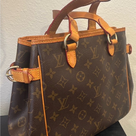Louis Vuitton Brown and Tan Monogram Shoulder Bag - Picture 2 of 5